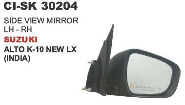 Side View Mirror Suzuki Alto K10