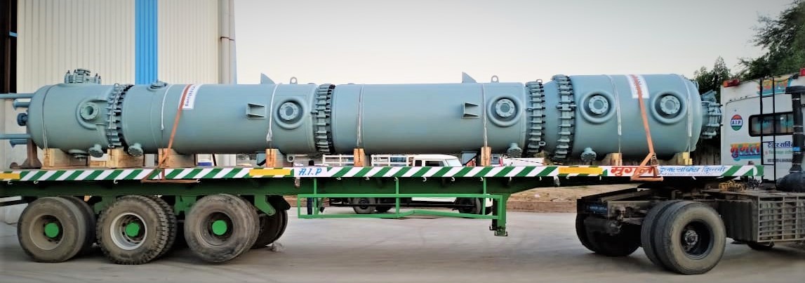 Glass Lined Distillation Column