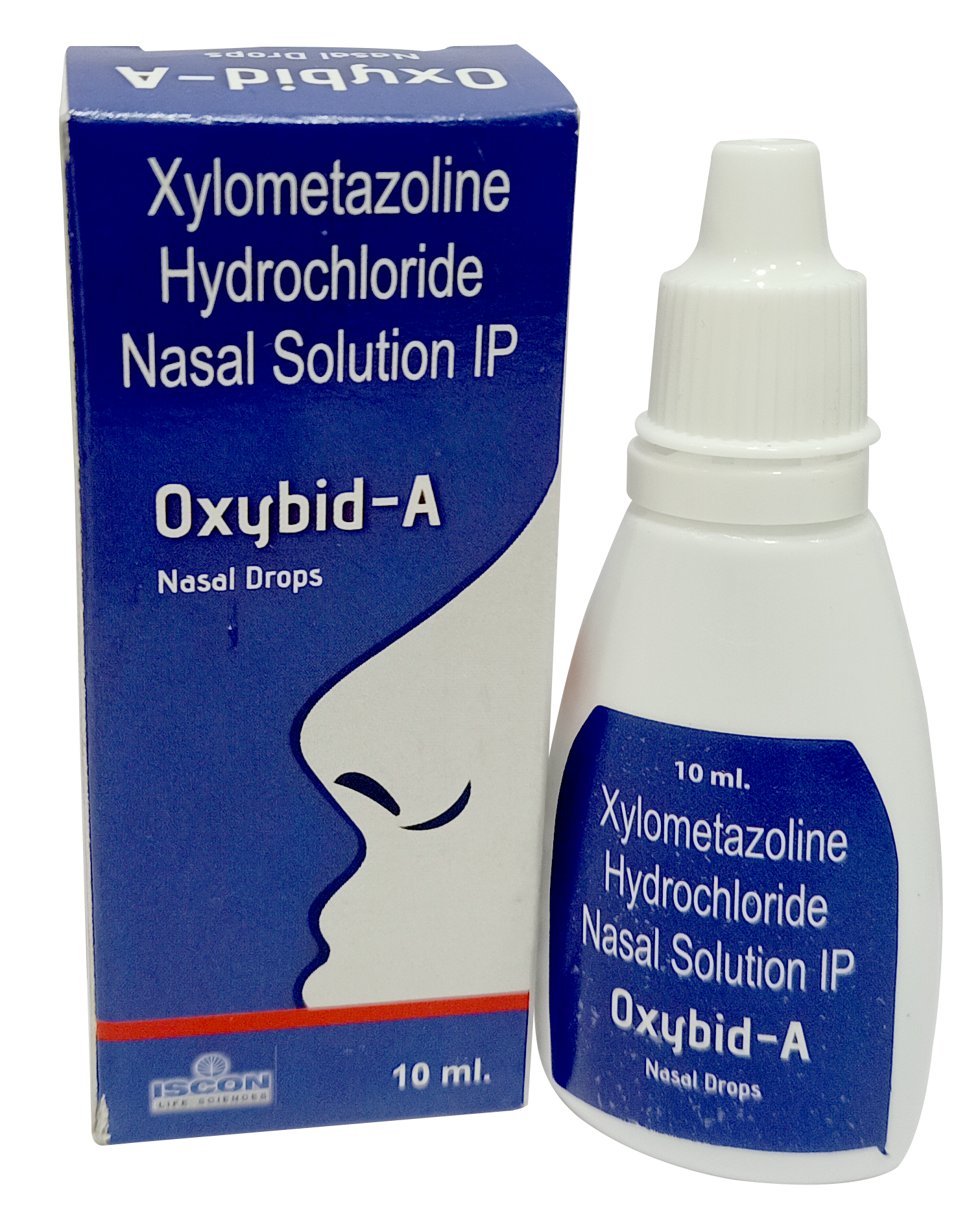 Oxybid-a - Xylometazoline 1% Nasal Drops | Fast-acting Congestion Relief For Sinus And Cold Symptoms, Lasts Up To 10 Hours