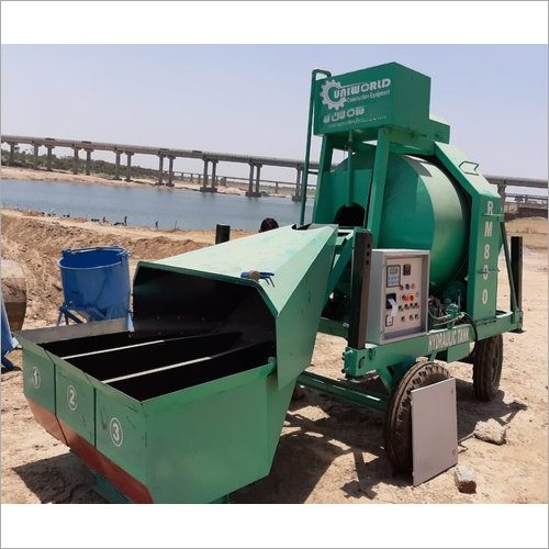 Reverse Drum Mixer - 6030 X 2180 X 2250 Mm, 4800 Kg Weight, 1050 L Capacity, 60 Kw Power, Semi-automatic Operation, Weather-proof Color Coated Finish