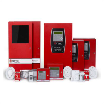 Fire Alarm System - Color: Red