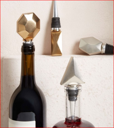 Diamond Shape Bottle Stopper