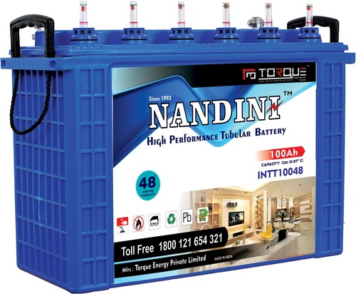 Intt 100Ah Tall Tubular Battery Usage: Electric Equipment