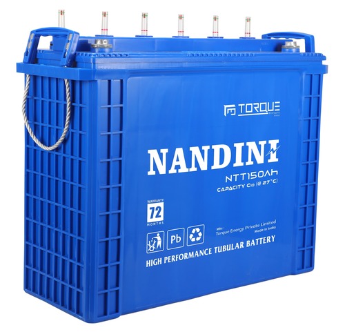 Nandini Ntt 150Ah Tall Tubular Battery Usage: Electric Equipment