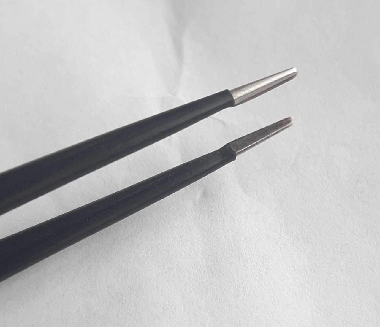 Orange Bipolar Straight Forcep(nonstick)