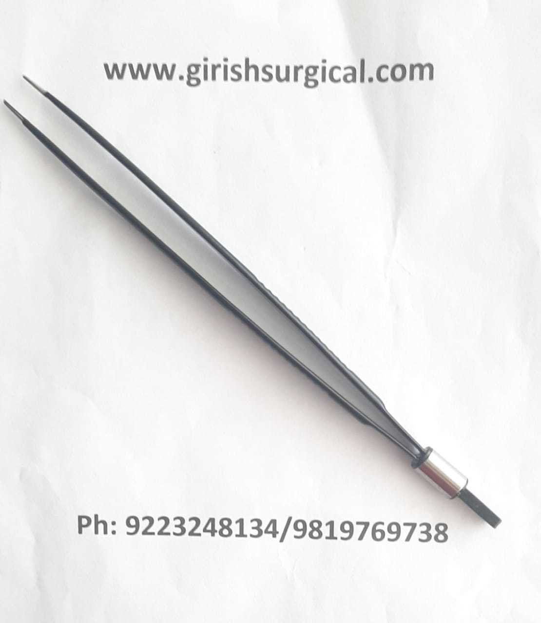 Orange Bipolar Straight Forcep(nonstick)