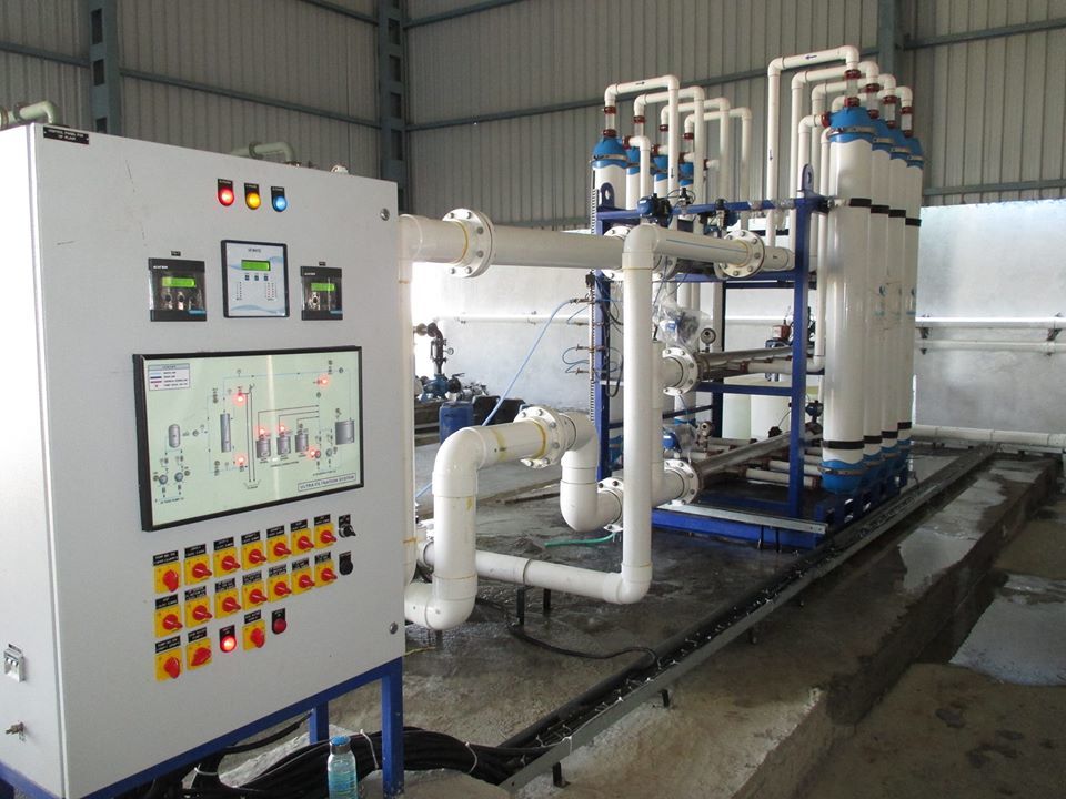 Ultra Filtration Plant Water Source: Well Water