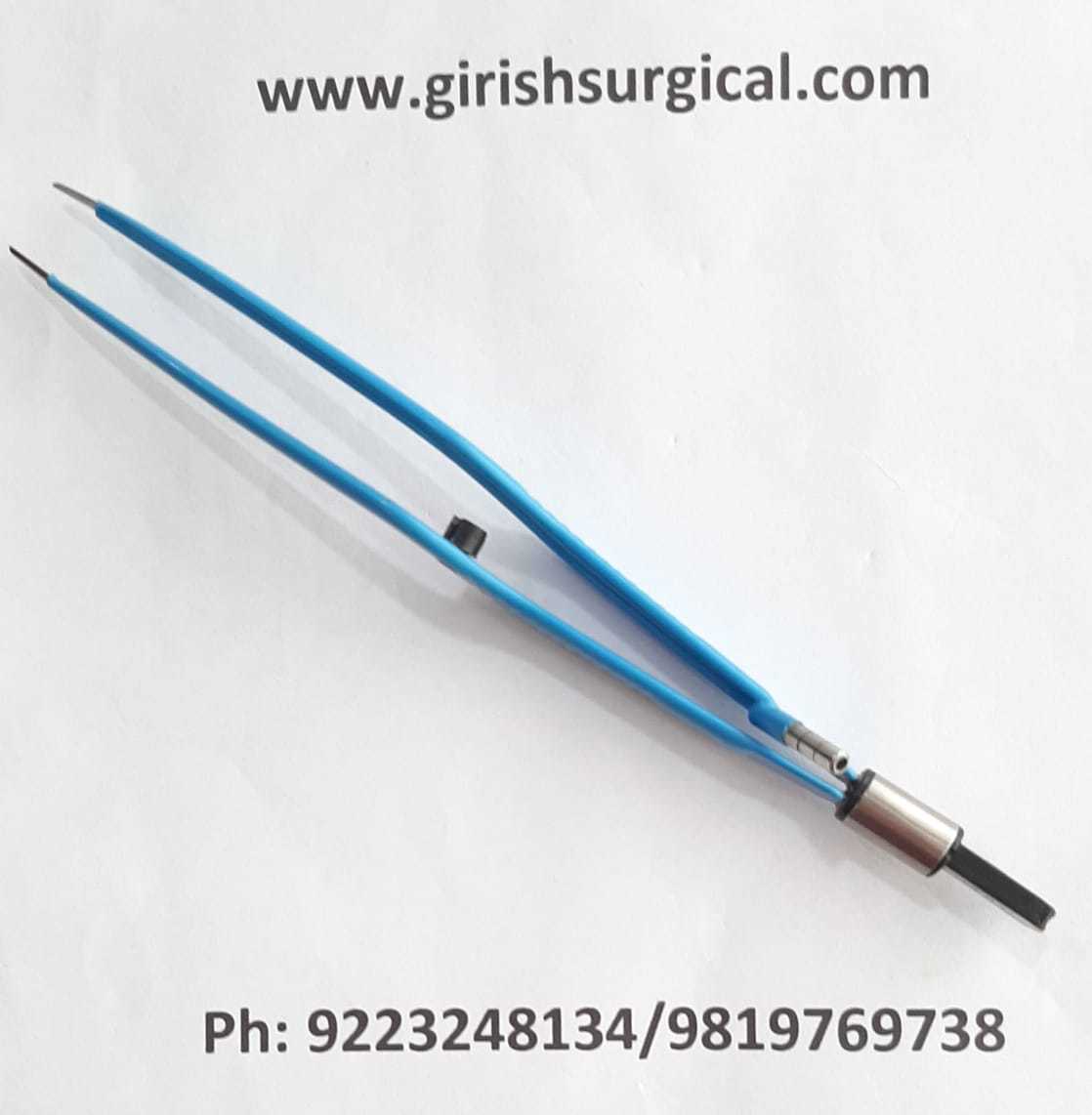 Bipolar Bayonet Suction Irrigation Forcep