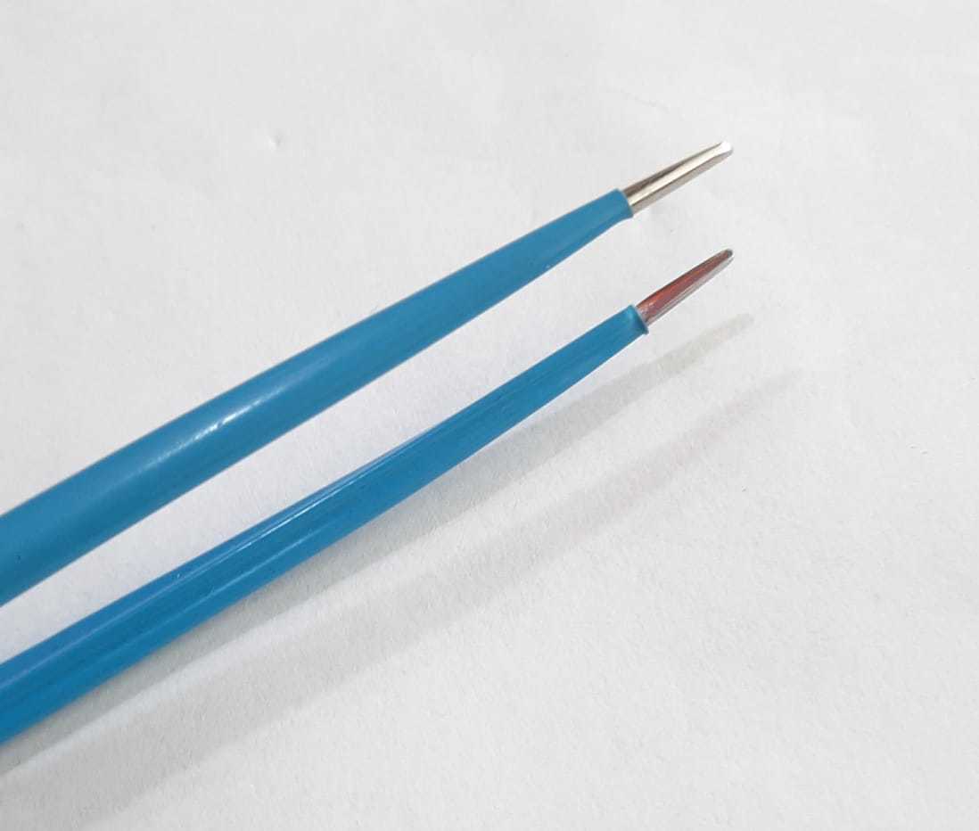 Bipolar Bayonet Suction Irrigation Forcep