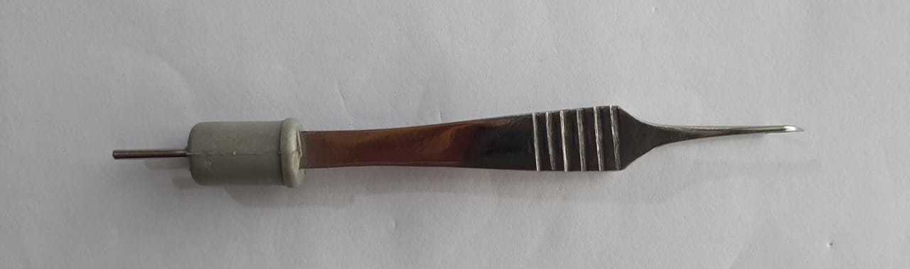 Bipolar Face To Face Straight Forcep Color Code: Blue