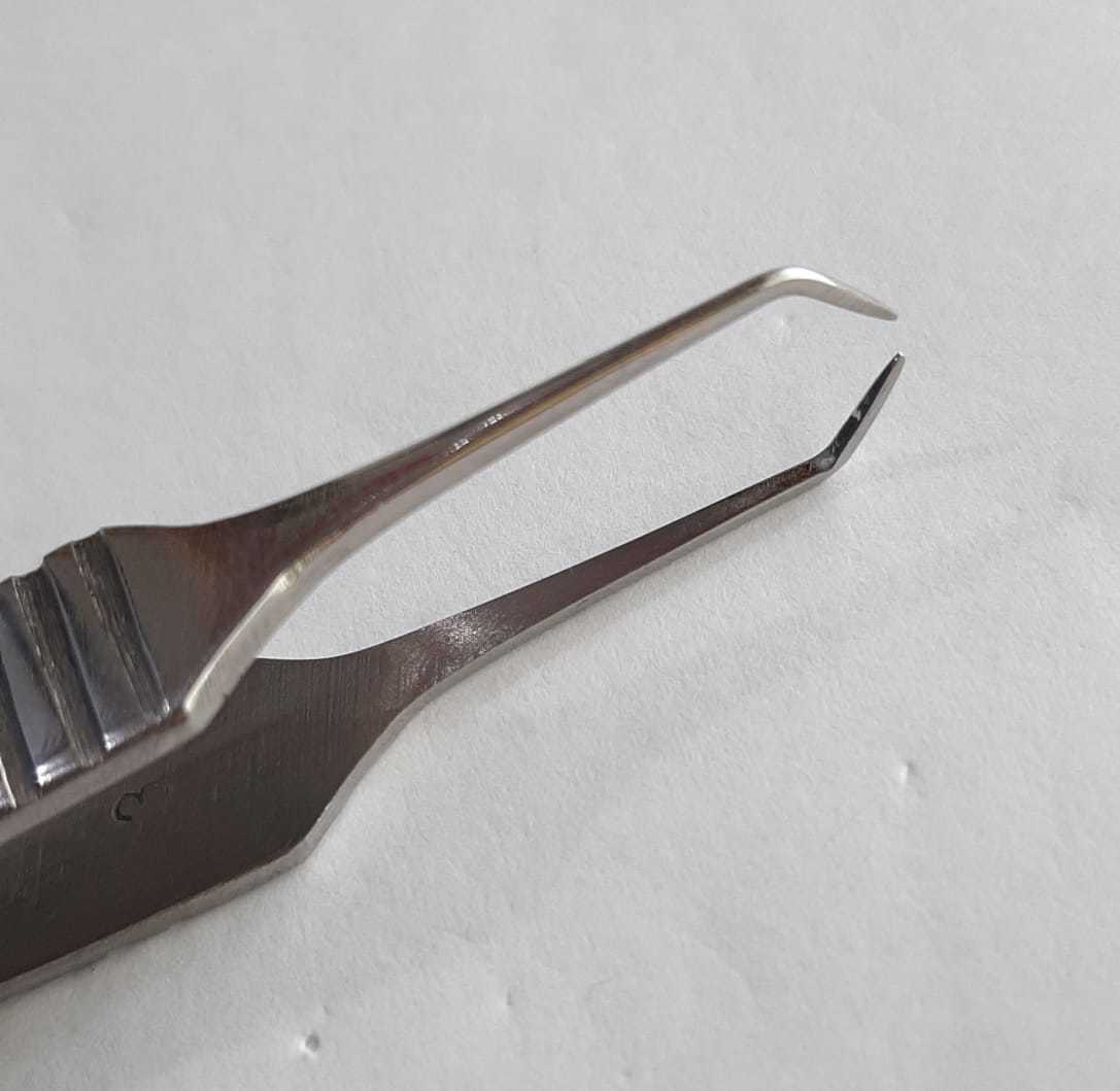 Bipolar Face To Face Straight Forcep Color Code: Blue