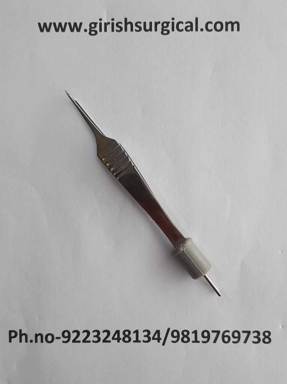 Bipolar Face To Face Straight Forcep Color Code: Blue