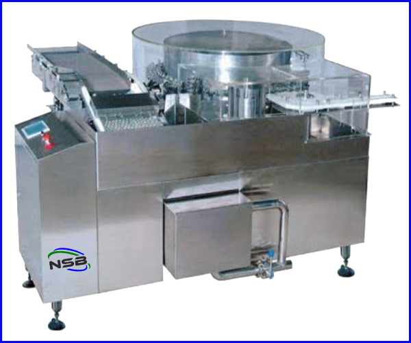 Vial Washing Machine - Stainless Steel, Automatic Electric With Plc Control | Heavy Duty, Low Power Consumption, One Year Warranty, Suitable For Liquid And Lyophilized Products