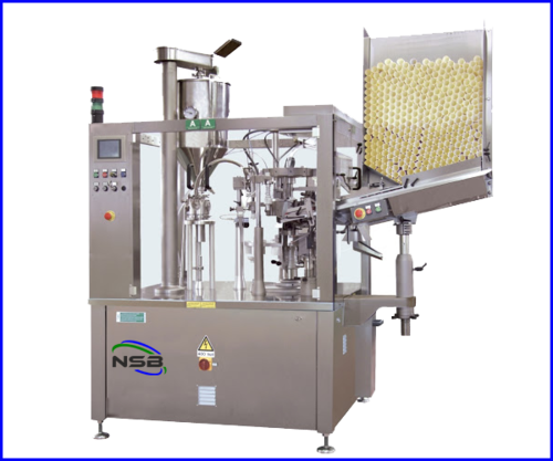 Tube Filling Machine - Stainless Steel 304, PLC Control, Electric Drive | Automatic Heavy Duty Design, Ergonomic, High Output Efficiency