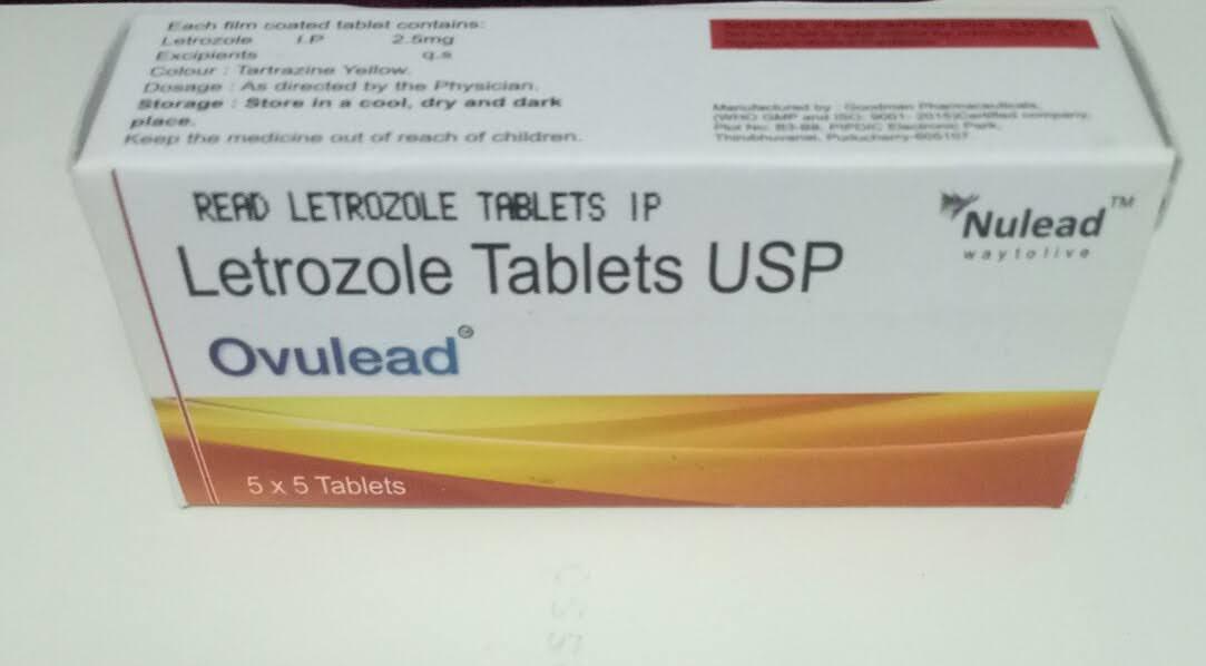 Tablets Letrozole 2.5mg