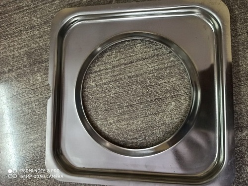 स्टील एलपीजी स्टोव डिप ट्रे स्क्वायर