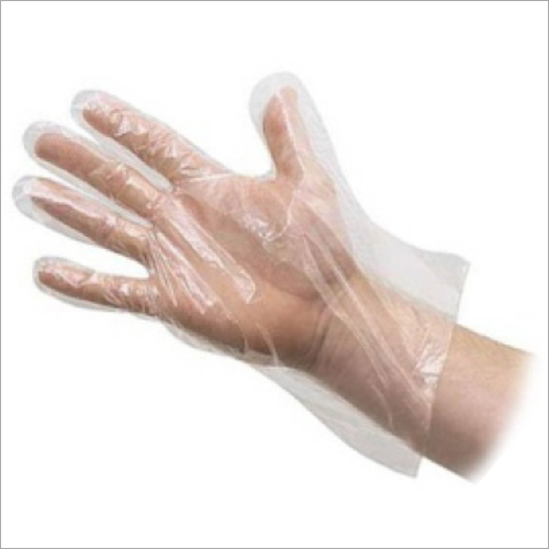 Transparant Plastic Hand Gloves