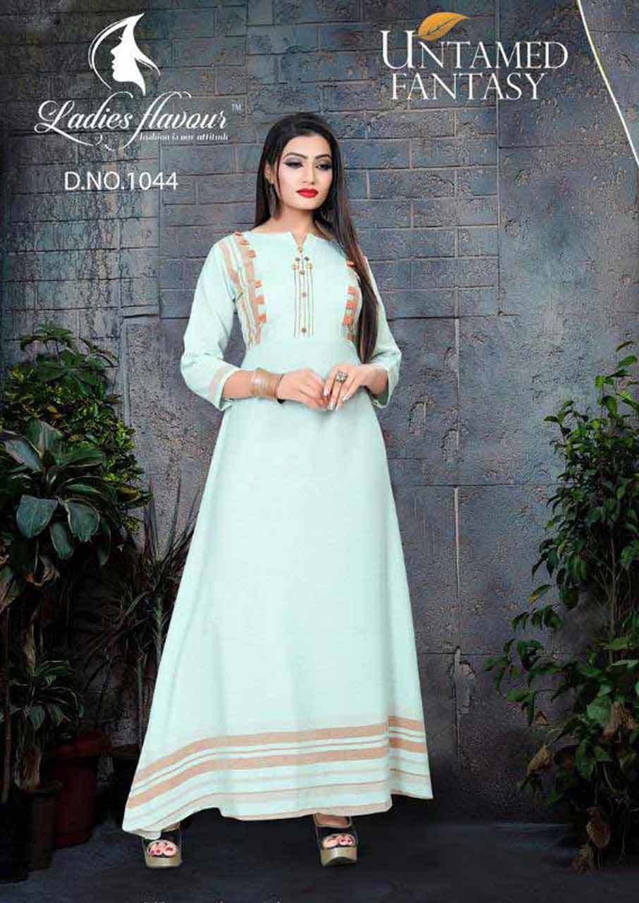 Spring Festival Ladies Flavour Round Kurti Manufacturer
