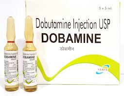 Dobutamine Injection - 250 mg/5 ml , Clear Intravenous Solution in Refrigerated Vials