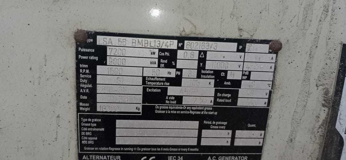 Brown Alternator Lsa 56 Bmbl13/4p