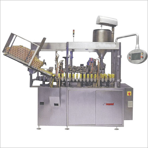 Automatic Ointment Filling Machine - 5.3 kW Power, 5 - 500 ml Fill Range | Stainless Steel, 1500 x 1000 x 1800 mm Dimensions, 0.5% Fill Accuracy, 0.4 - 0.6 MPa Air Pressure