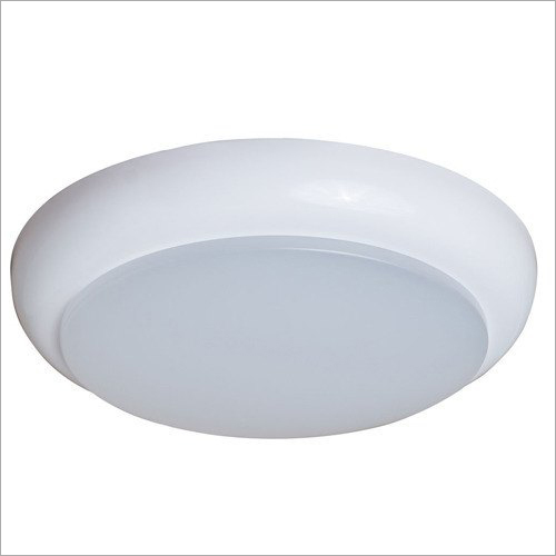 Syska LED Bulkhead Light - Plastic Material, 230x100x85mm Size | Indoor & Outdoor Use, Round Shape, 3000K/6000K Color Temperature, Power Factor Electrical