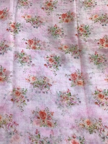 Shinny Chiffon Digital Print Fabric
