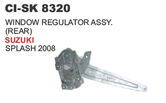Window Regulator Assy Rear Suzuki Splash