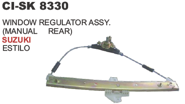 विंडो रेगुलेटर अस्सी मैनुअल फ्रंट सुजुकी एस्टिलो