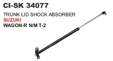Trunklid Shock Absorber Suzuki Wagon-R - Durable Steel Construction | 4-Wheeler Compatibility, Warranty Included