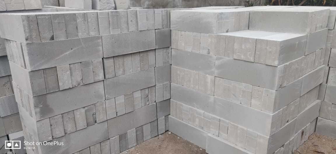 Gray 6 Inch Fly Ash Brick