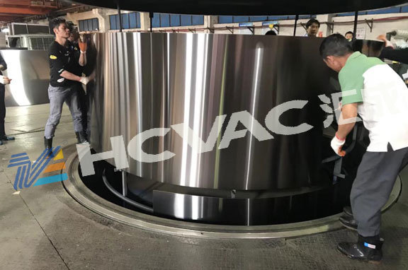 Hcvac Stainless Steel - 800mm To 3500mm Diameter, 800mm To 7500mm Height | Automatic Plc Control, Multi-color Pvd Coating For Decorative Metal Finishes