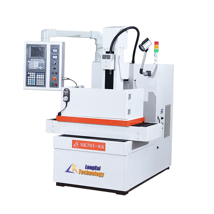 White Cnc Edm Drilling Machine Sk4050
