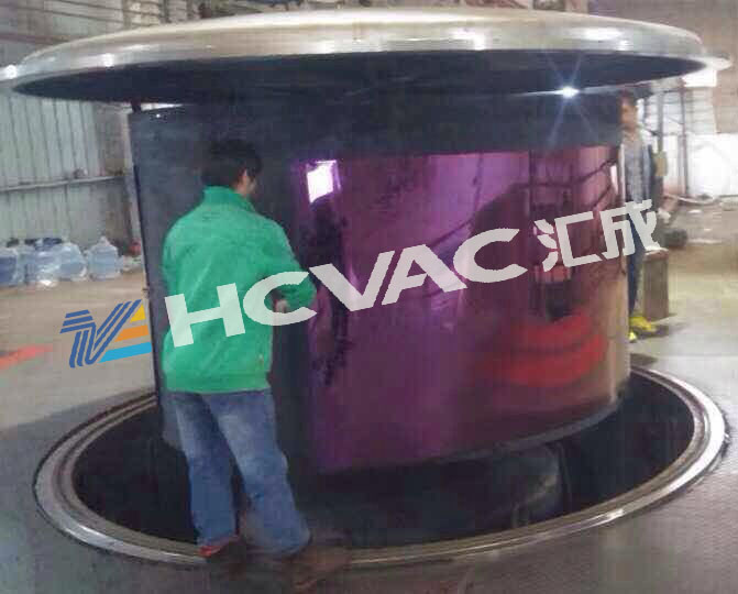 Hcvac Interior Decorative Stainless Steel Sheet Furniture Pvd Coating Machine - Color: Gold
