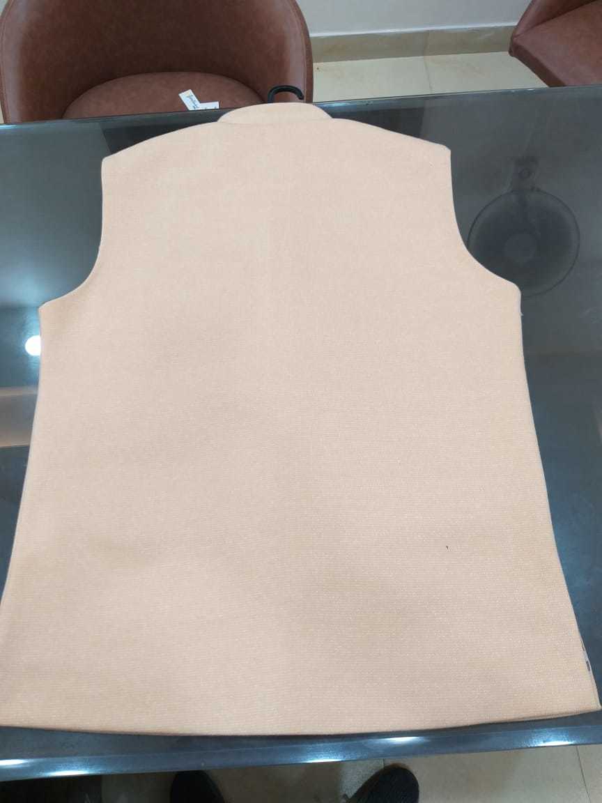 Black Modi Coat (Plain Design)