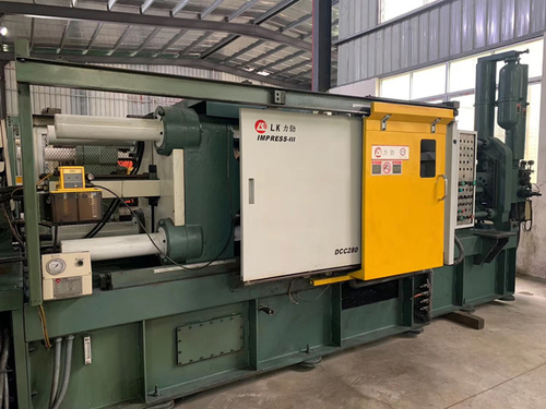 ग्रीन यूज्ड Lk 280T कोल्ड चैम्बर डाई कास्टिंग मशीन