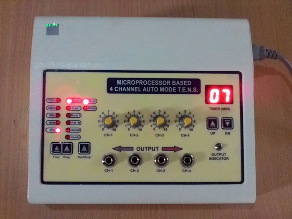 4 Channel Tens Application: Clinical And Hospital