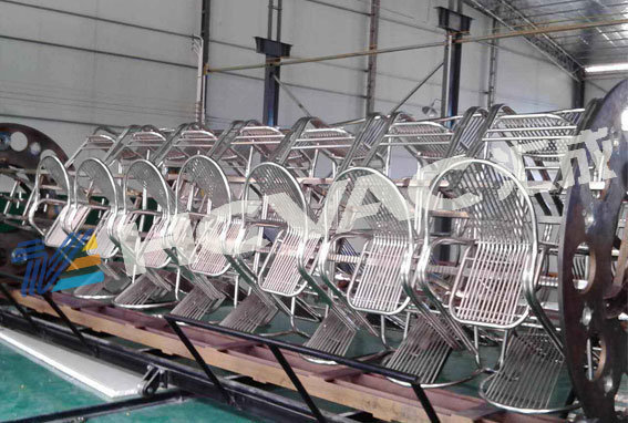 Hcvac Golden Stainless Steel Furniture Sheets Pvd Coating Equipment System - Color: Gold