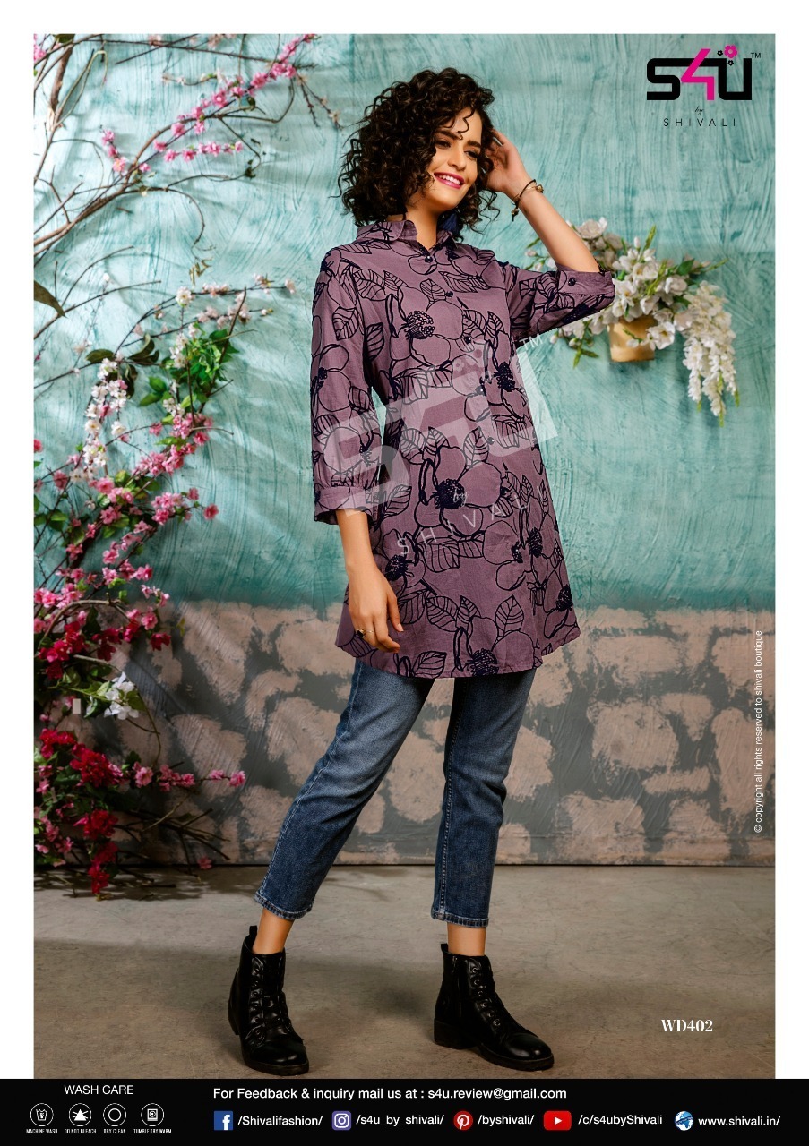 S4u Catlog - Other Material, Size Xl, Color As Per Catalog | Ladies Formal Printed Design, Washable For All Seasons