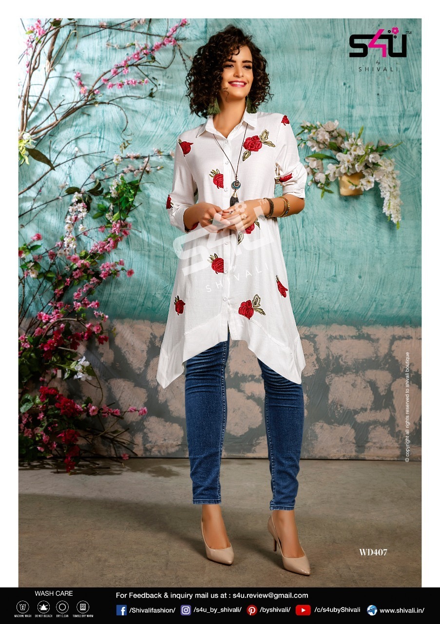 S4u Catlog - Other Material, Size Xl, Color As Per Catalog | Ladies Formal Printed Design, Washable For All Seasons