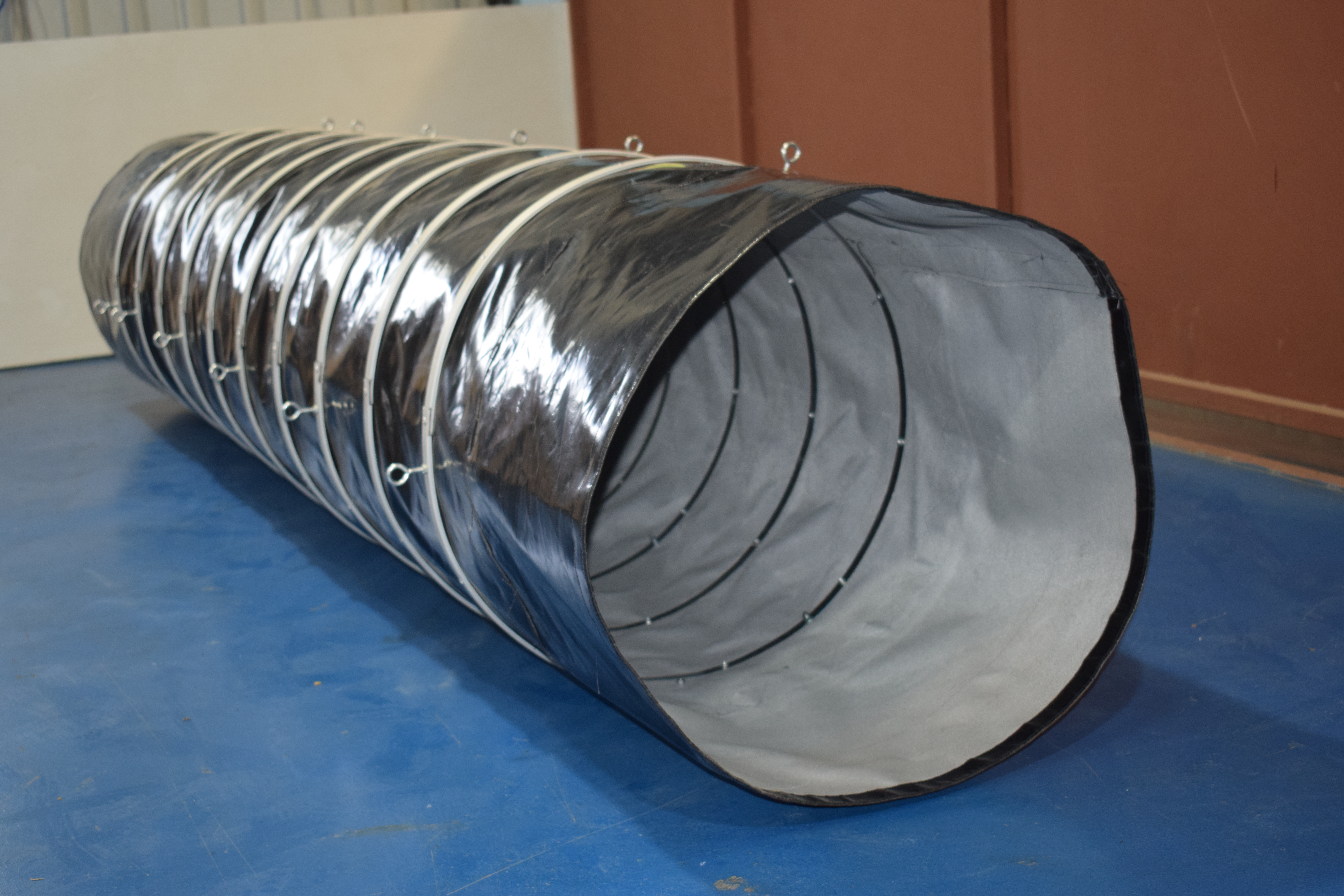 Loading Spout Bellow - Stainless Steel 300-1200 Mm Diameter | Black Neoprene Coated, 250 M3/h Throughput, Dust Sealing System, 12-month Warranty