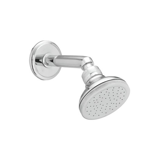 Shower Head - Brass Chrome Plated, 350 Gm Weight, 150-200 Mm Arm Length, 100-150 Mm Head Diameter, 8-12 Lpm Flow Rate, 1 Year Warranty