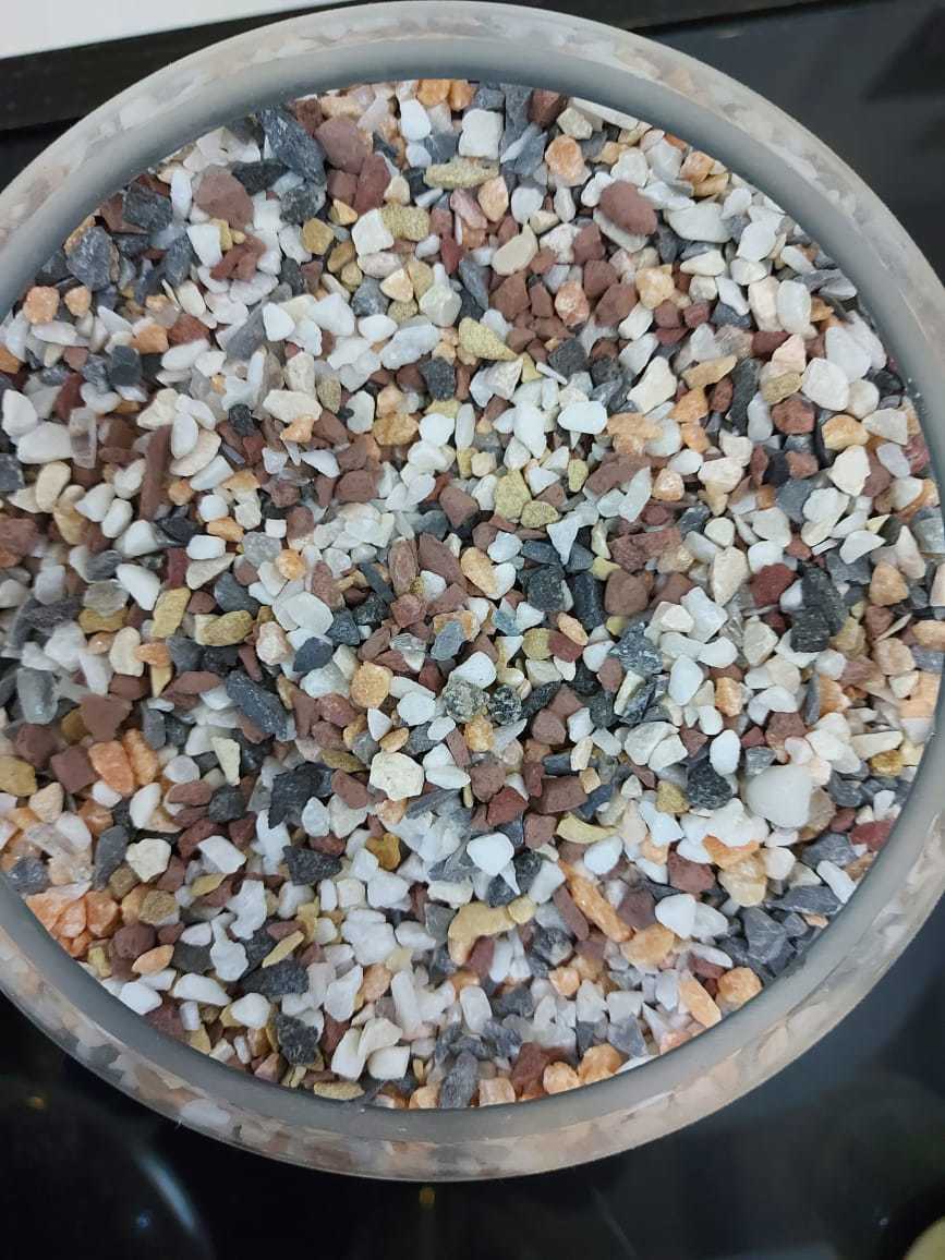 Mix Color Marble Chips Terrazzo Construction Aggregate Stone Price Per Ton In India - Size: (1) 0.5mm To 1mm