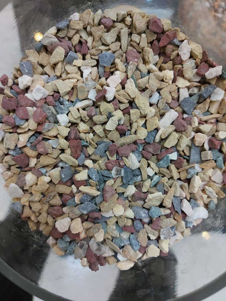 Mix Color Marble Chips Terrazzo Construction Aggregate Stone Price Per Ton In India - Size: (1) 0.5mm To 1mm