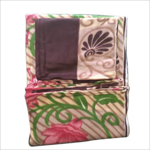 Printed Fleece Bed Sheet Set