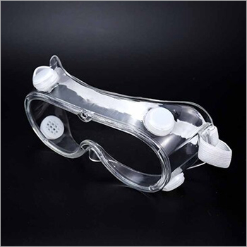 Medical Safety Goggles - Polycarbonate, Clear Lens | Transparent, Lightweight, Adjustable Strap, Vented Design, Water and Anti-Skid Resistant