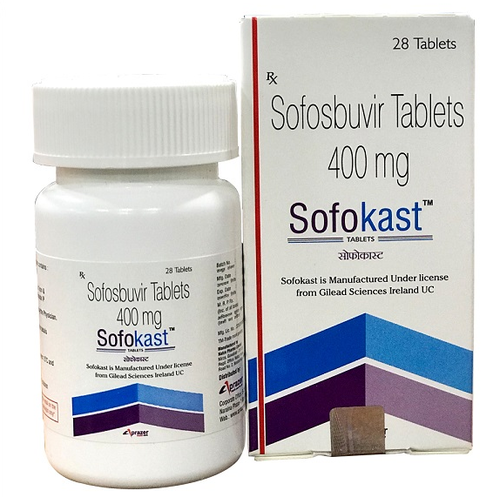 Sofokast Sofosbuvir 400mg टैबलेट्स