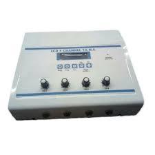 Lcd 4 Channel Tens - Plastic, 10 X 2 X 9 Inches | Suitable For Clinical And Hospital Use, Available In White And Black
