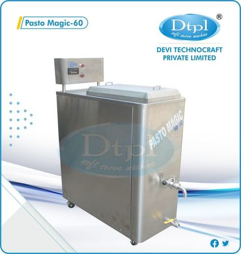 Stainless Steel Gelato And Natural Ice Cream Machine - Pasto Magic - 60