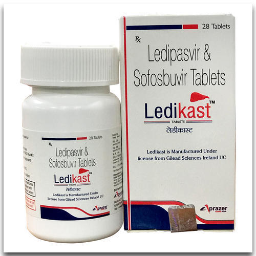 LEDIKAST  LEDIPASVIR AND SOFOSBUVIR TABLETS